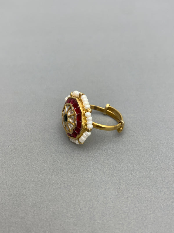 JV466 Heritage Jadau Ring