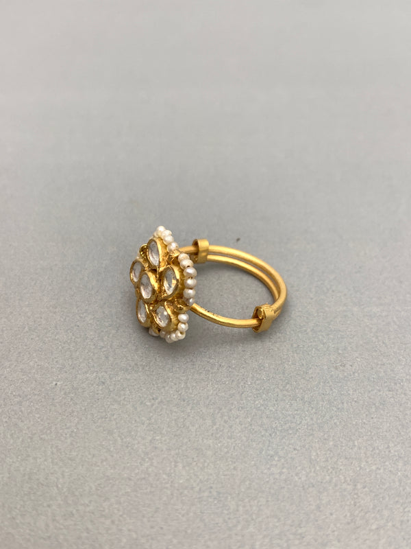 JV682W  Heritage Jadau Ring