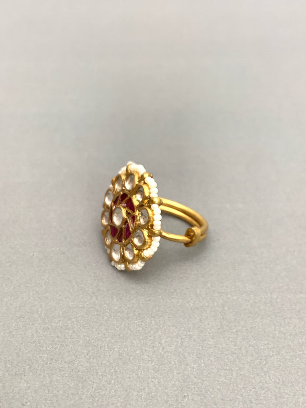 JV649R Heritage Jadau Ring