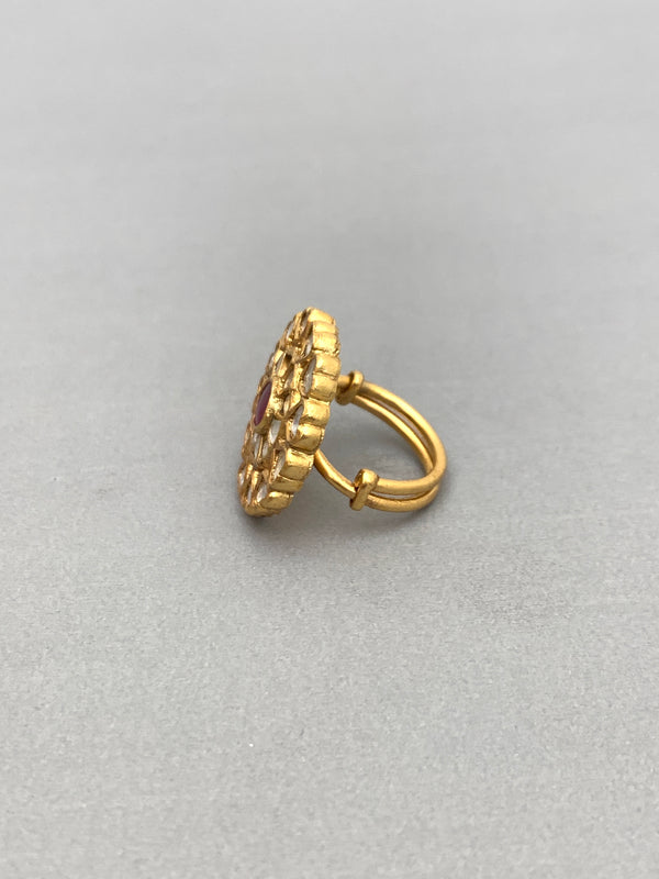 JV483R  Heritage Jadau Ring