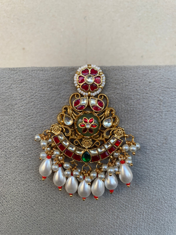 MM1793 Jadau Earrings