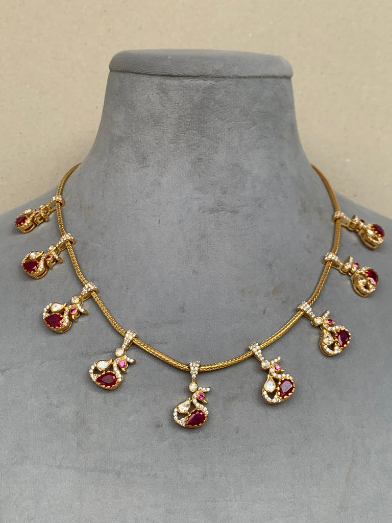 US103 Moissanite Necklace