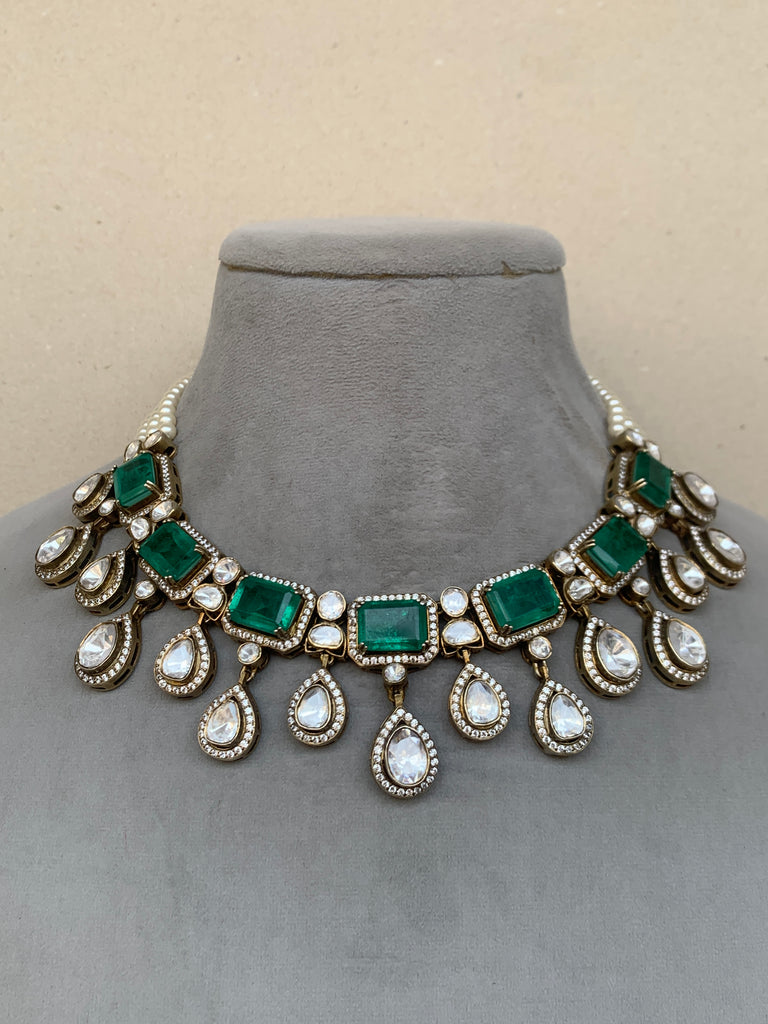 ZM886 Moissanite Set with Earrings