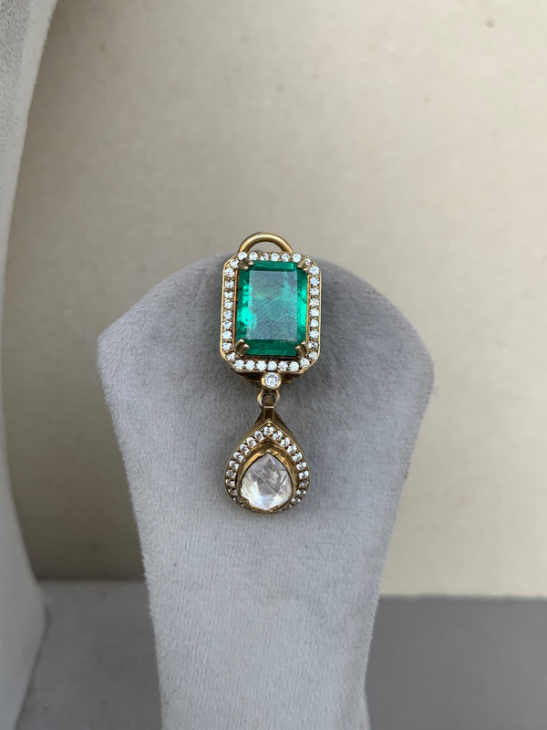 ZM886 Moissanite Set with Earrings