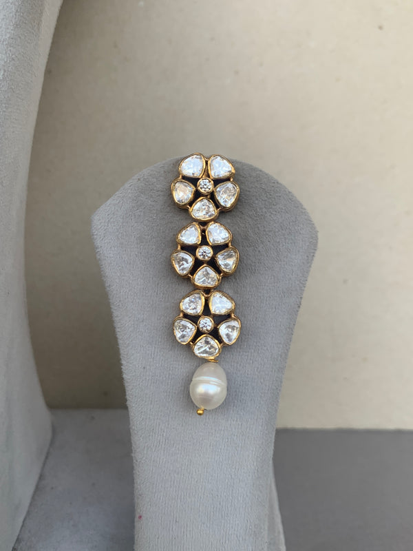 US475 Moissanite Set with Earrings