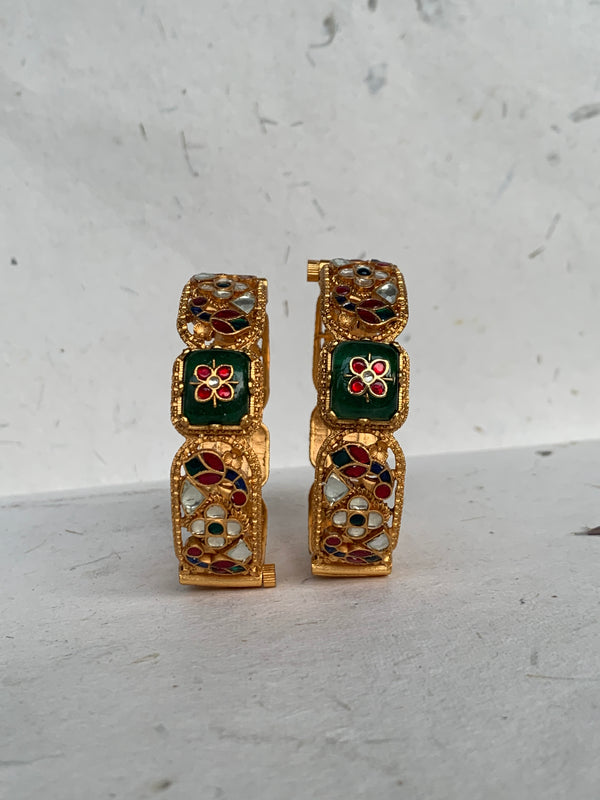 MB927 Antique Jadau Bangle