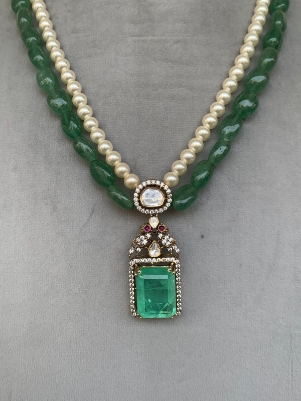 US463 Moissanite Set with Earrings