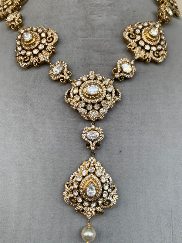 US496 Moissanite Set with Earrings