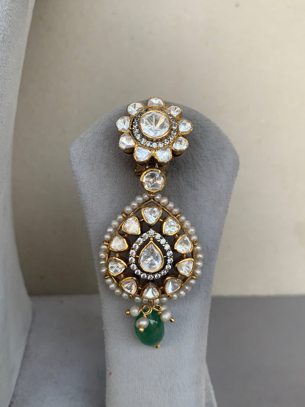 US337 Moissanite Set with Earrings