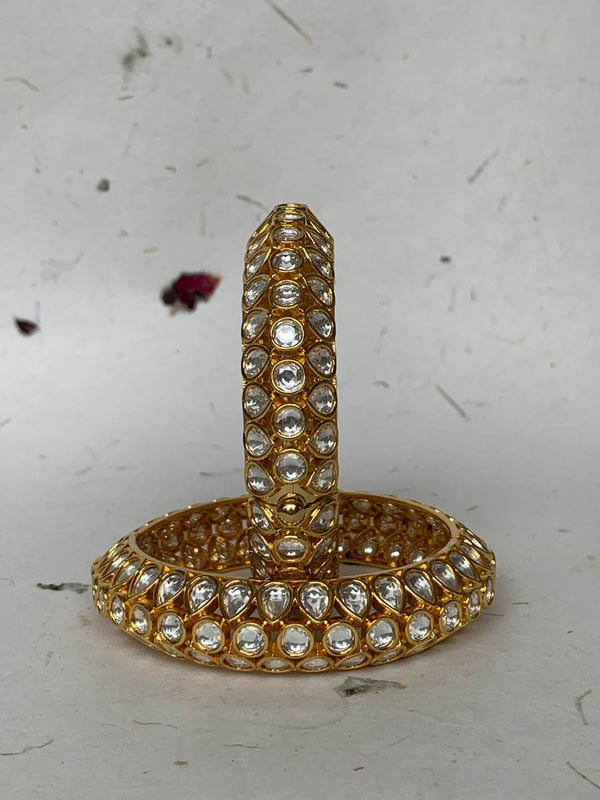 KB133  Kundan  Bangle