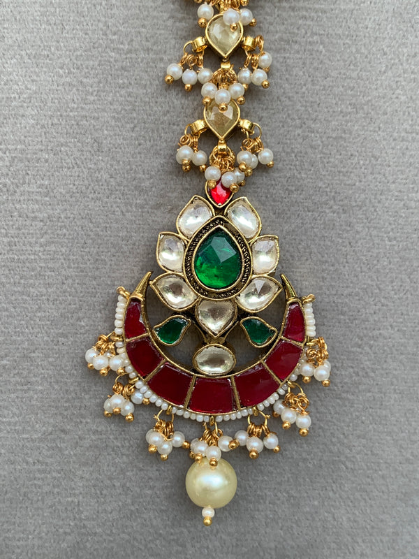 KK681 Multi Jadau Mangtikka