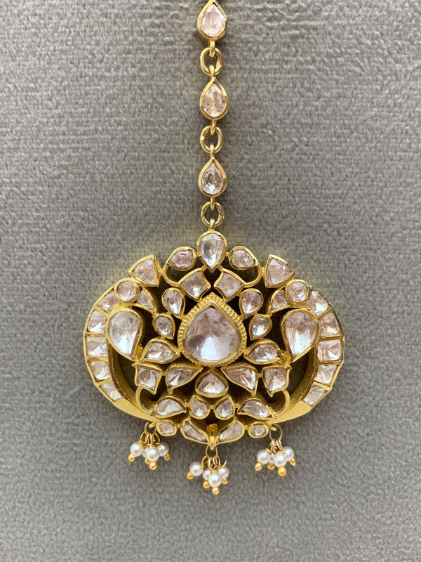 UA128  Moissanite Mangtika