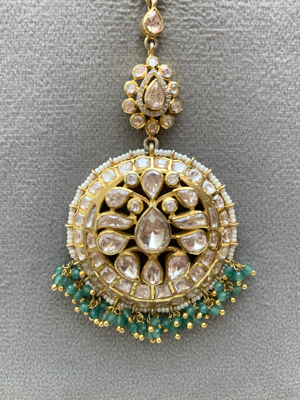 UA218  Moissanite Mangtika