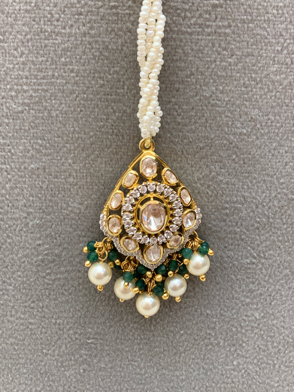UA258  Moissanite Mangtika