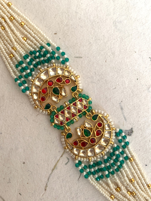 MB928 Multi Jadau Bracelet