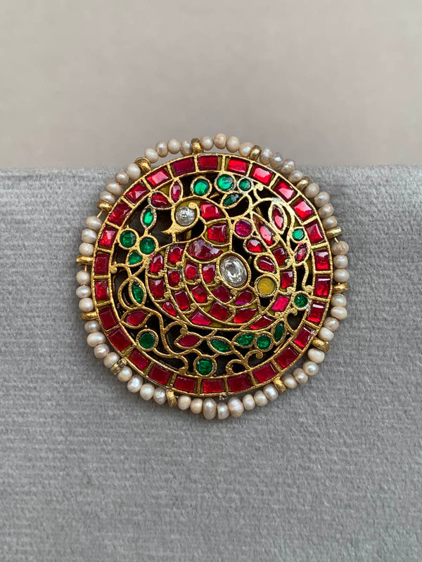 AA586  Rambagh Antique Earrings