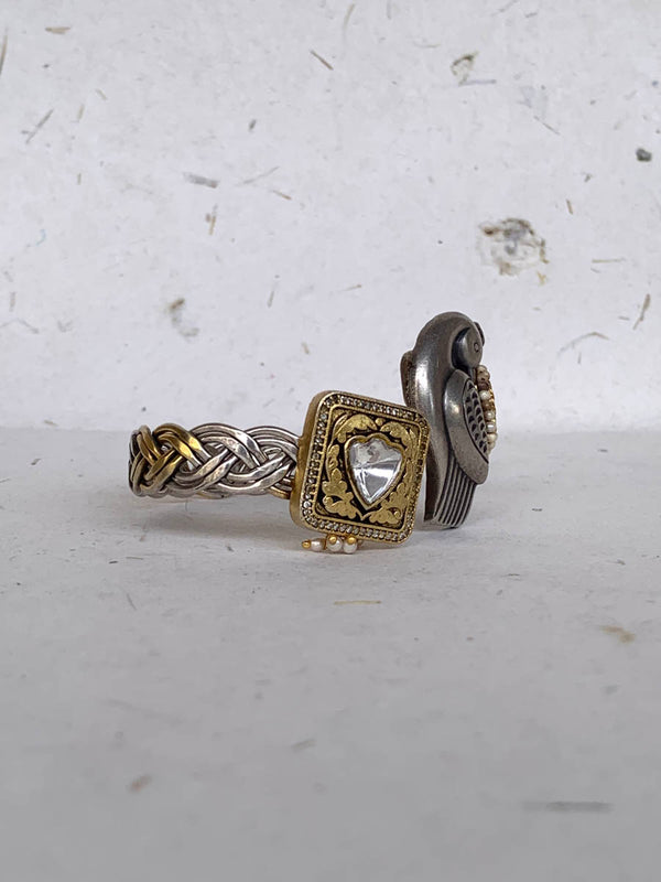 JB702 Maahru Silver Bracelets