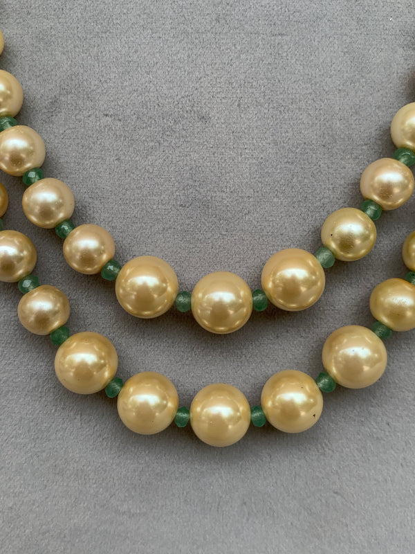ML229 White Pearl Mala