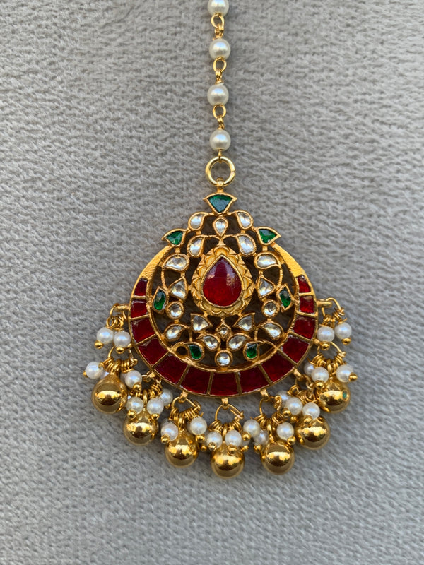 KK816M White Jadau Mangtikka