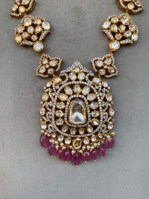 US474 Moissanite Set with Earrings