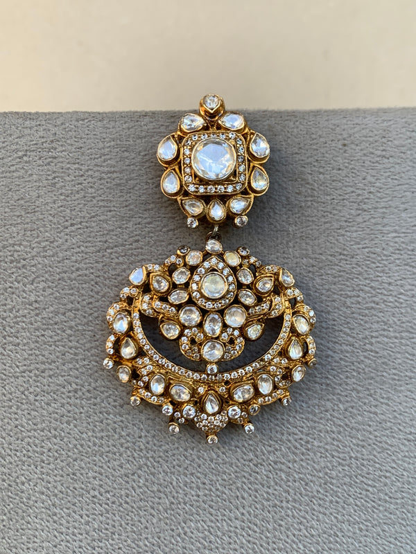 UE124 Moissanite Earrings