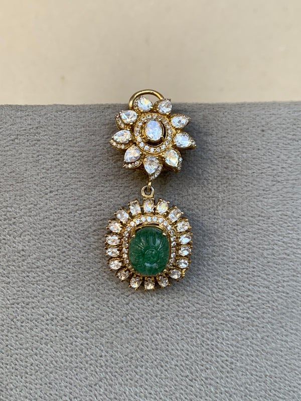 UE207 Moissanite Earrings