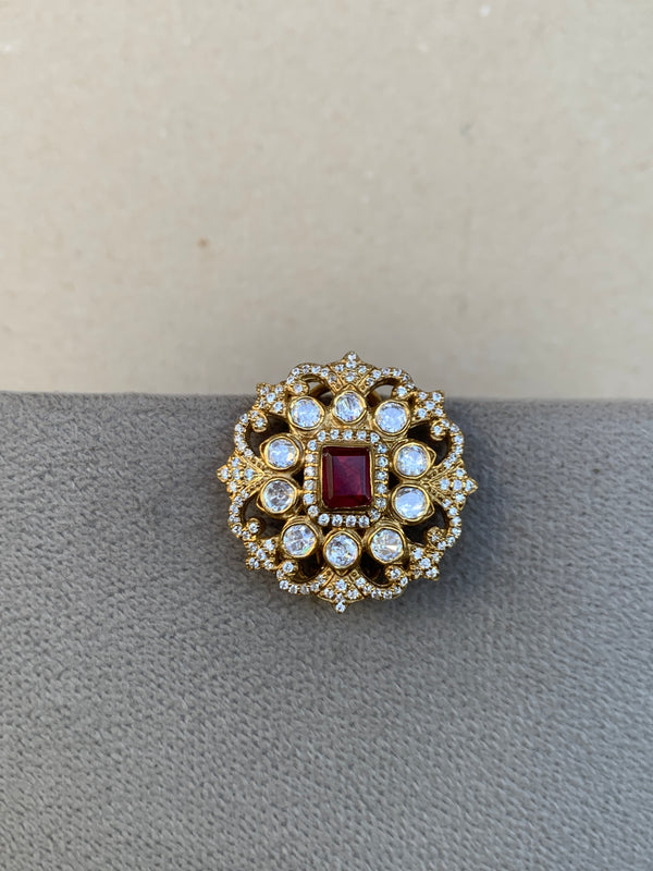 MZ136G Moissanite Earrings