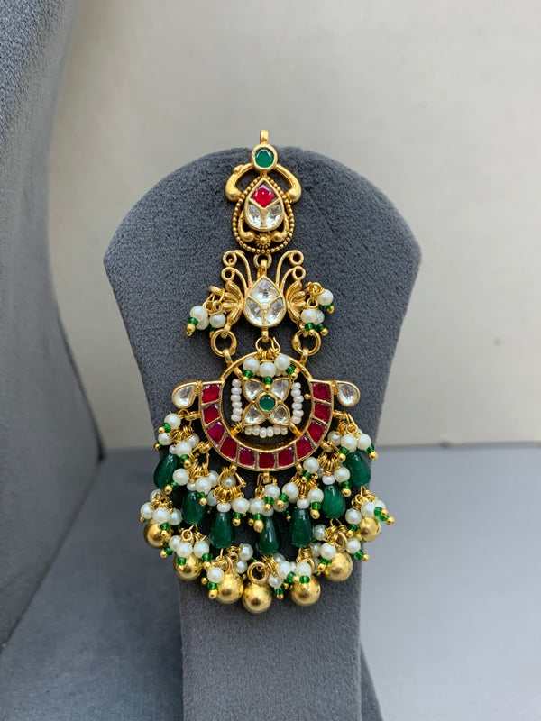 MM2066 Antique Bridal Jadau Set