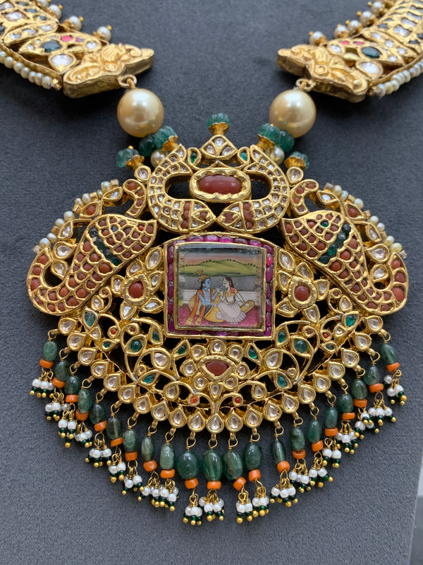NR905 Coral Heritage Jadau Set