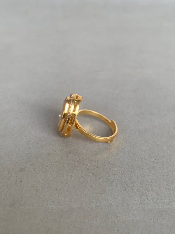 UA18 Moissanite Silver Ring