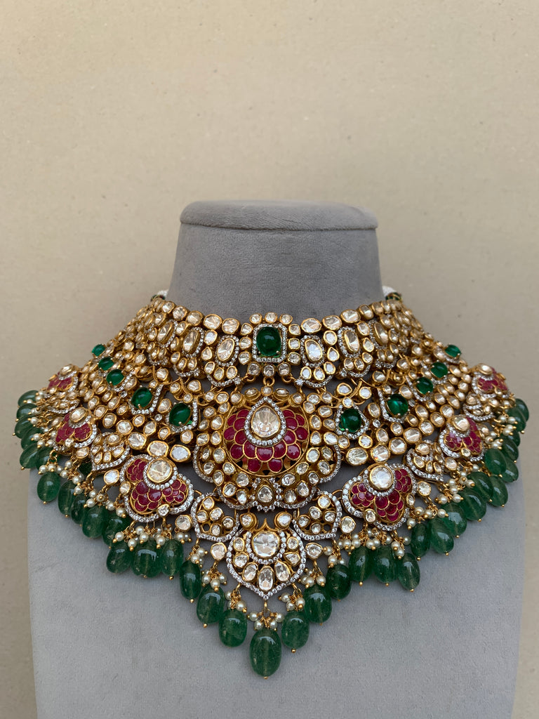 Z1869 Moissanite Set with Earrings