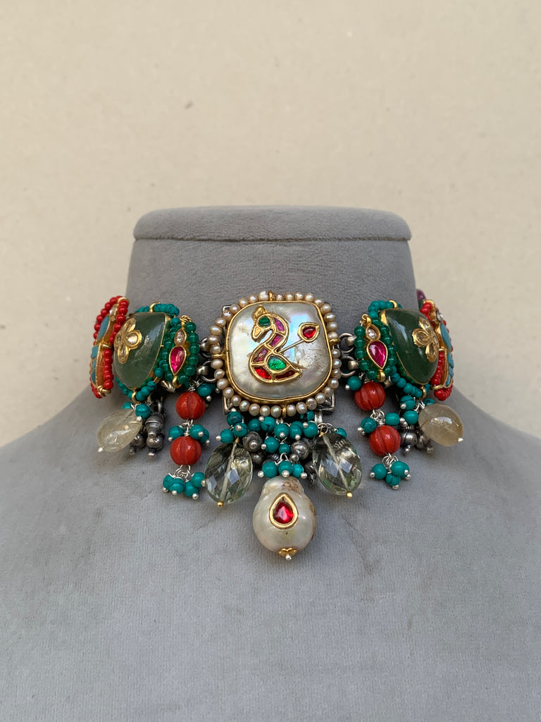 FS194 Maahru Silver Necklace