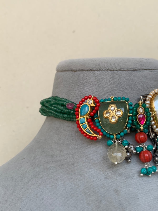 FS194 Maahru Silver Necklace