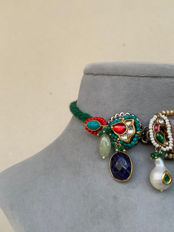 FS193 Maahru Silver Necklace