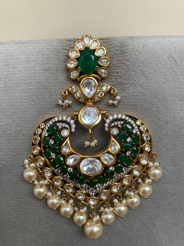 EE722G Indo Western Earrings
