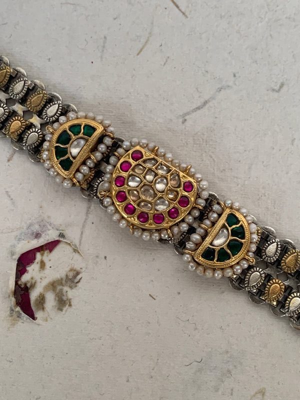 JB744 Maahru Silver Bracelet
