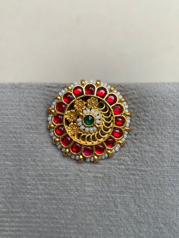 TN382  Jadau Earrings