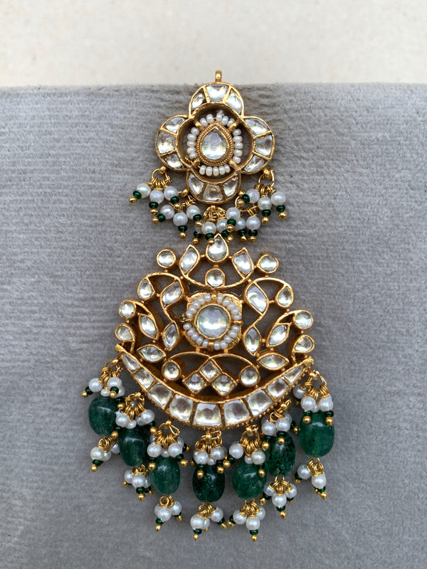 TN798W Jadau Earrings