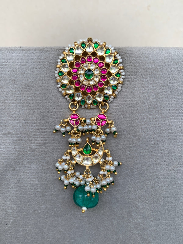 TN765M Jadau Earrings