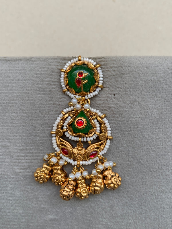 TN708 Jadau Earrings