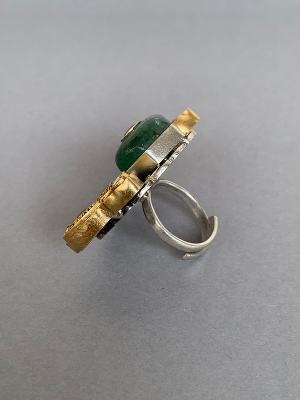 JV412 Maahru Silver Ring