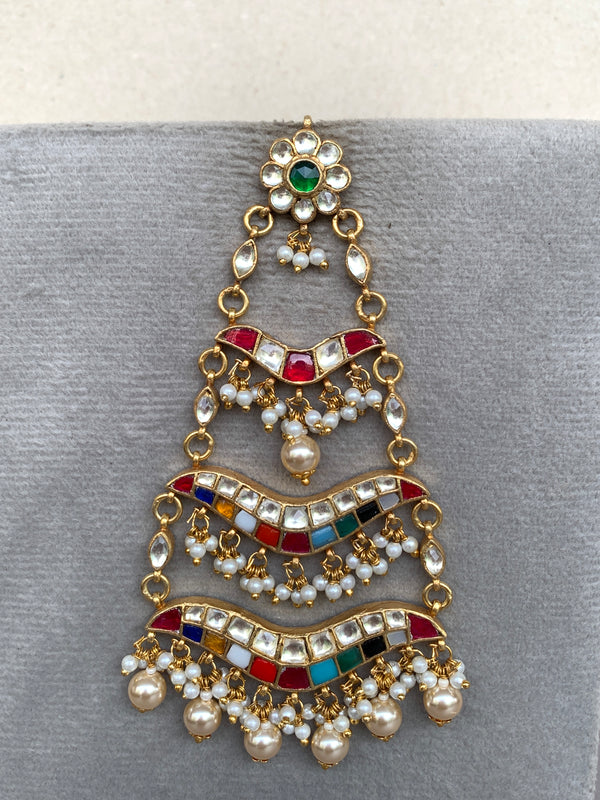 TN450M Jadau Earrings