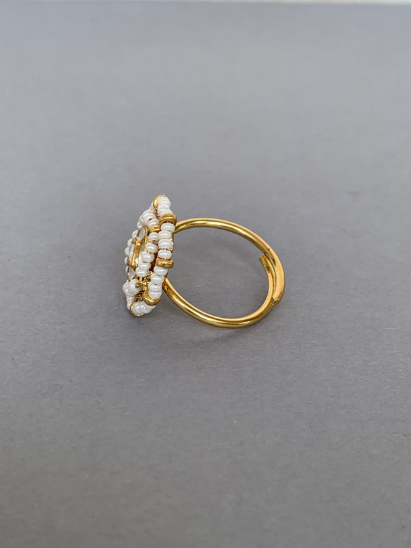 JV278W Jadau Ring