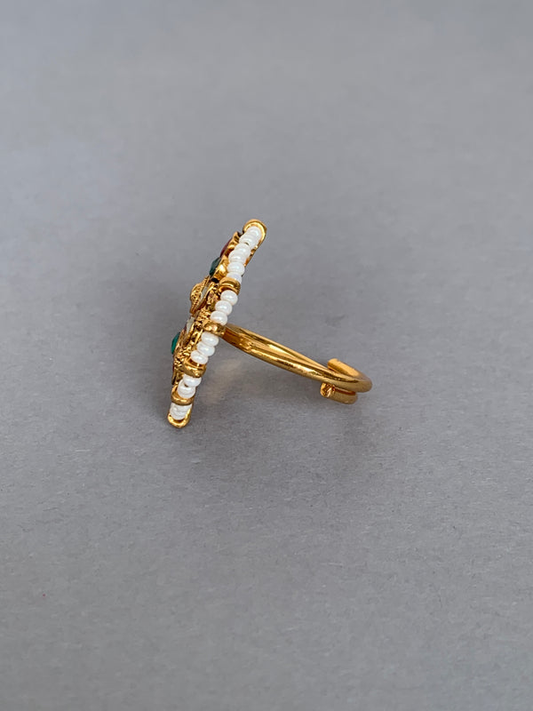 JV487 Multi Jadau Ring