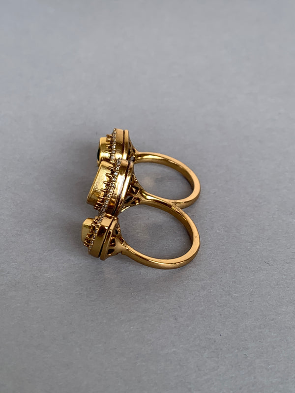 EA132 Indo Western Uncut Ring