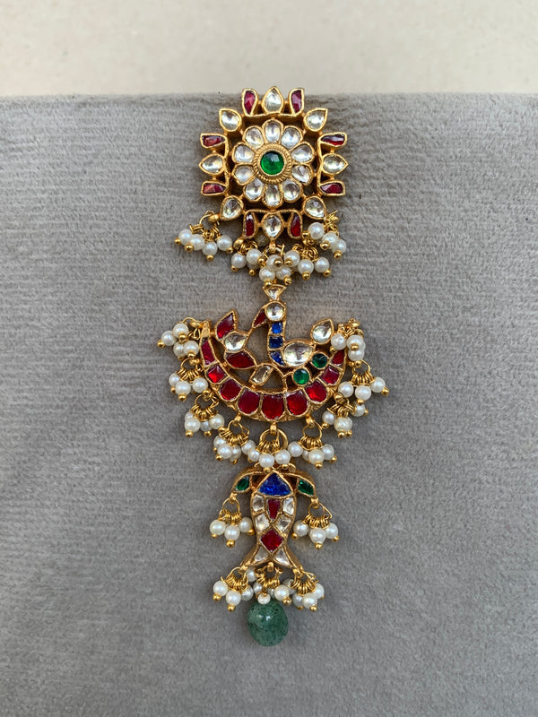 TN418M Jadau Earrings