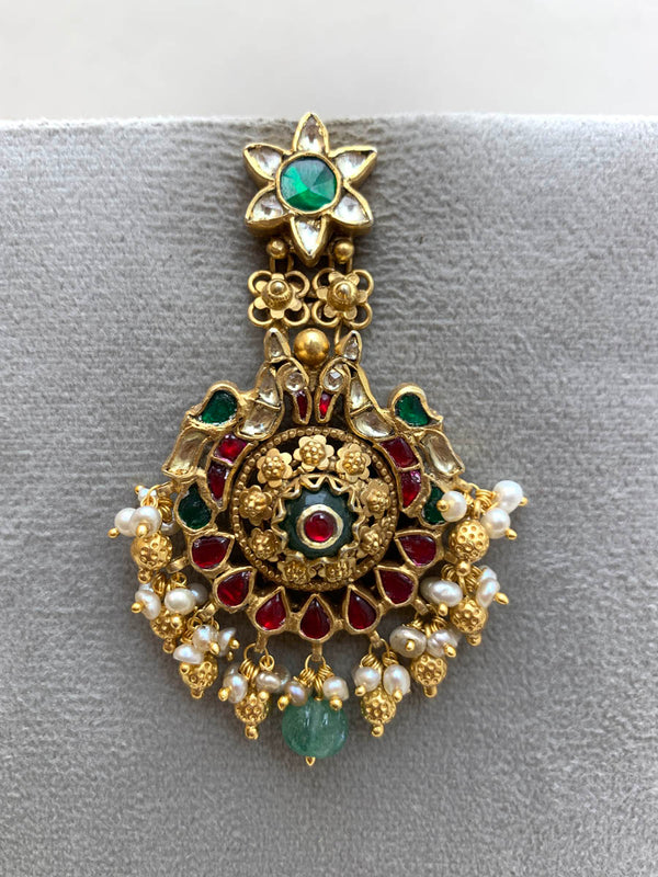 AA1390  Rambaugh Antique Earrings
