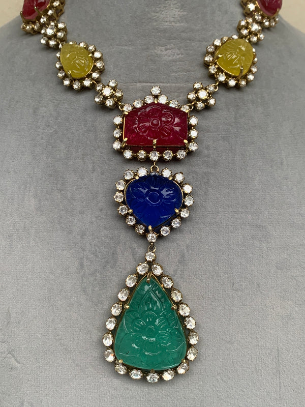 US141 Moissanite Set with Earrings