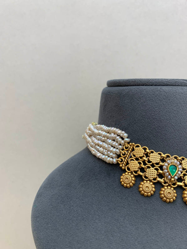 AJ1314  Heritage Antique Necklace