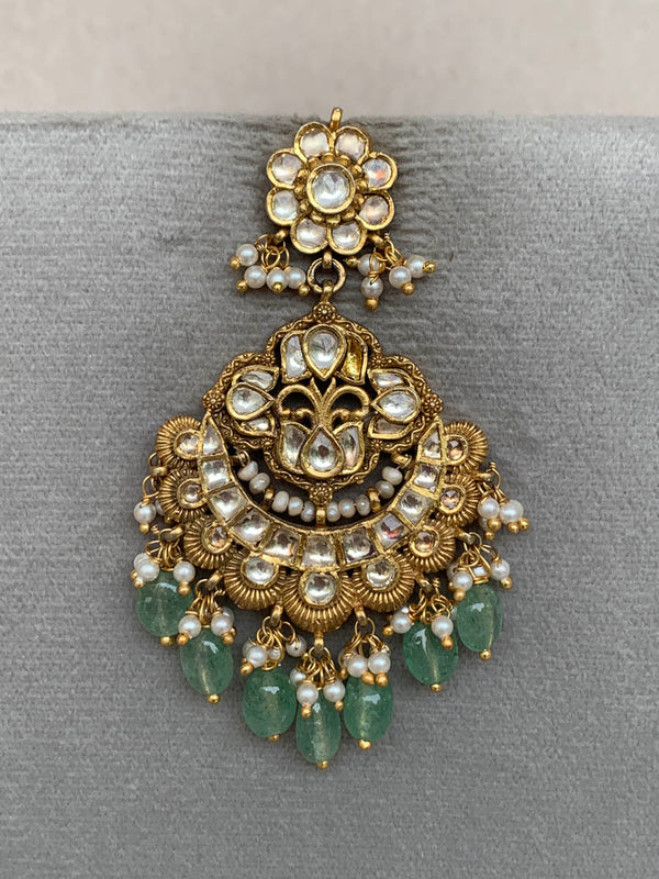 AA433  Rambagh Antique Earrings